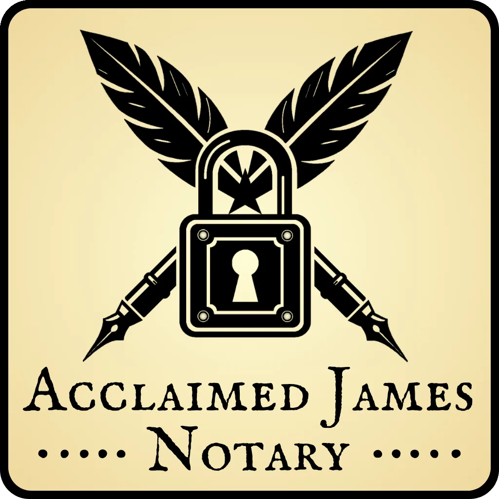 Acclaimed James Notary