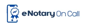 eNotary On Call logo, remote online notary platform