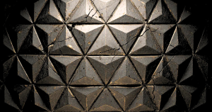 Featured image for "The Comeback Was Never Free": Cracked metallic panels buckle and split under unseen internal pressure.