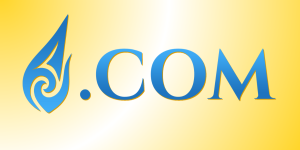 Acclaimed James.com (logo .com) in gold and blue gradient, symbolizing clarity, trust, and digital professionalism.